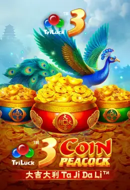3 Coin Golden Peacock